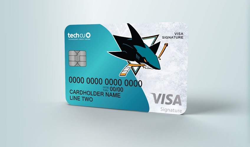 sharks credit card sample